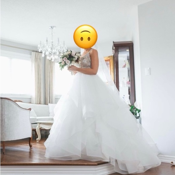 Custom Hailey Paige Bridal Gown - Picture 2 of 5